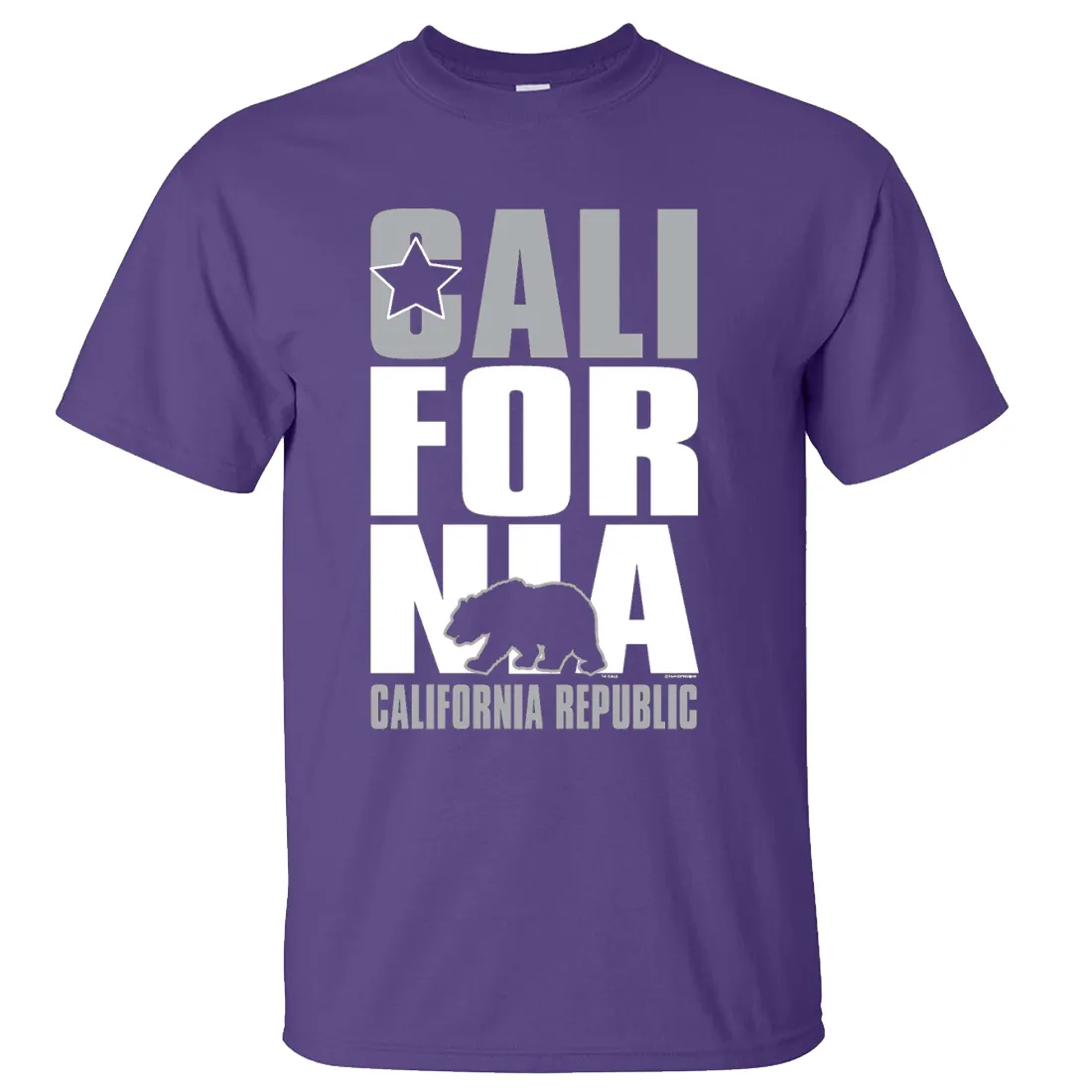 California Republic Raiders Style Asst Colors T-shirt/tee