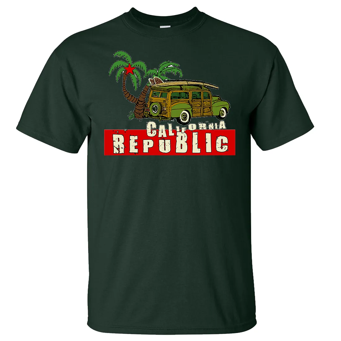 California Republic Woody Asst Colors T-shirt/tee