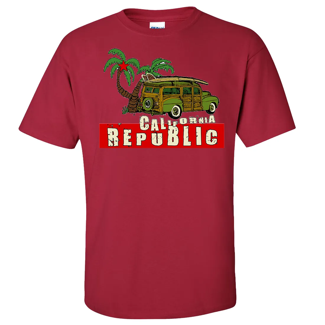 California Republic Woody Asst Colors T-shirt/tee