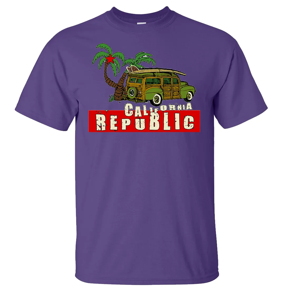 California Republic Woody Asst Colors T-shirt/tee