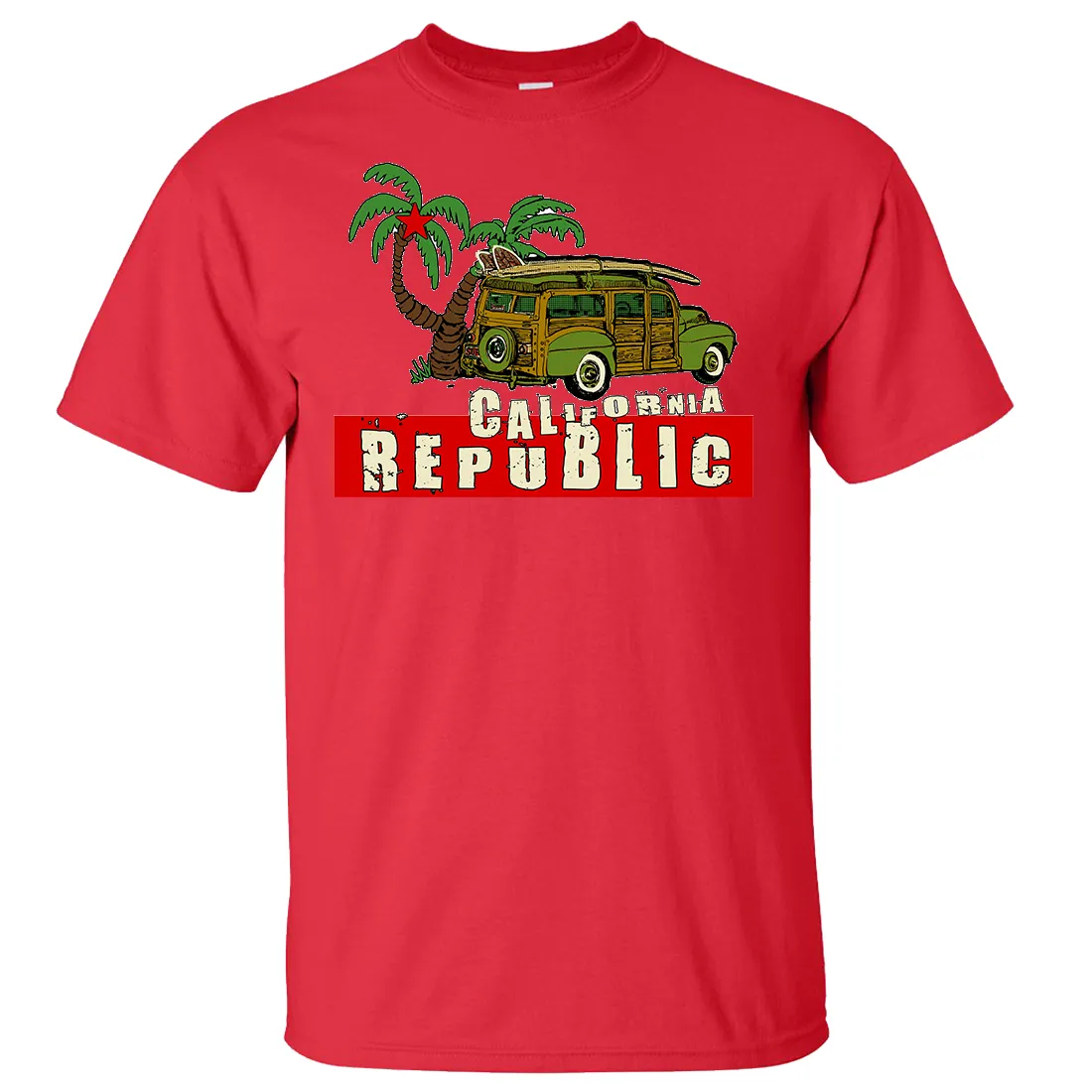 California Republic Woody Asst Colors T-shirt/tee