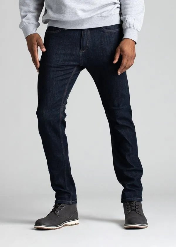 DU/ER Men's Stay Dry Denim Slim - Rinse