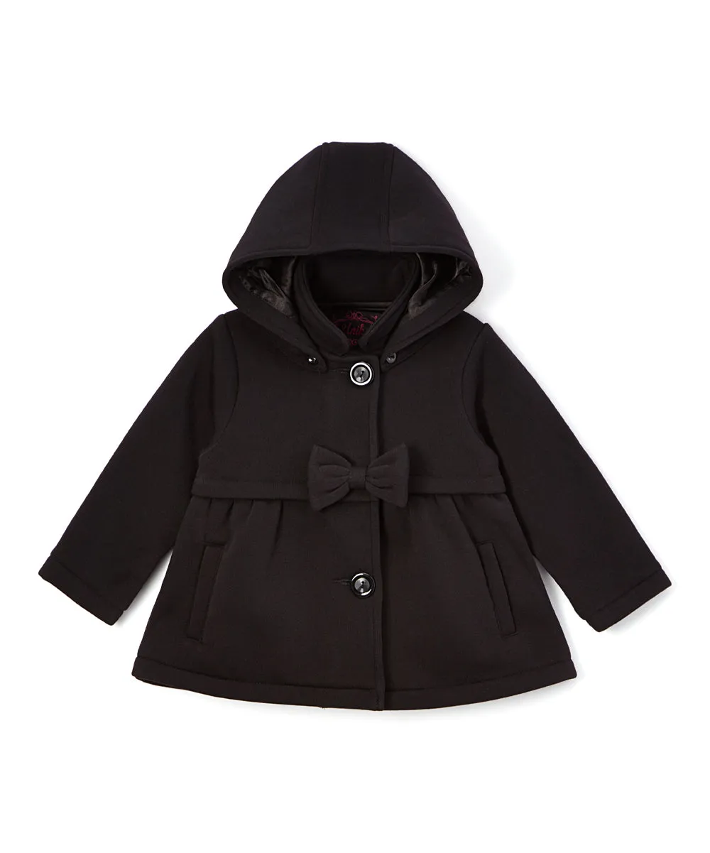 Fancy Pea Coat With Bow