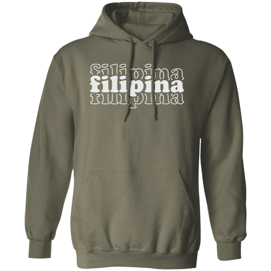 Filipina Triple Unisex Pullover Hoodie
