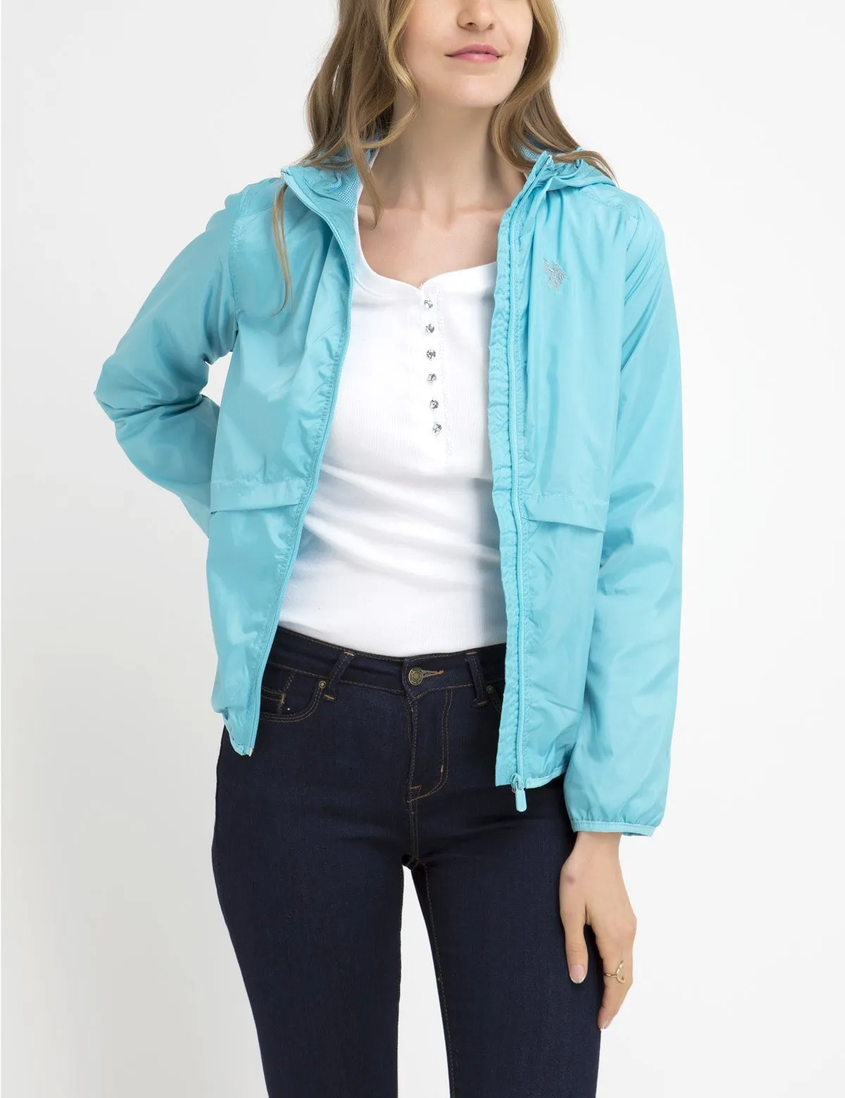 HOODED WINDBREAKER JACKET