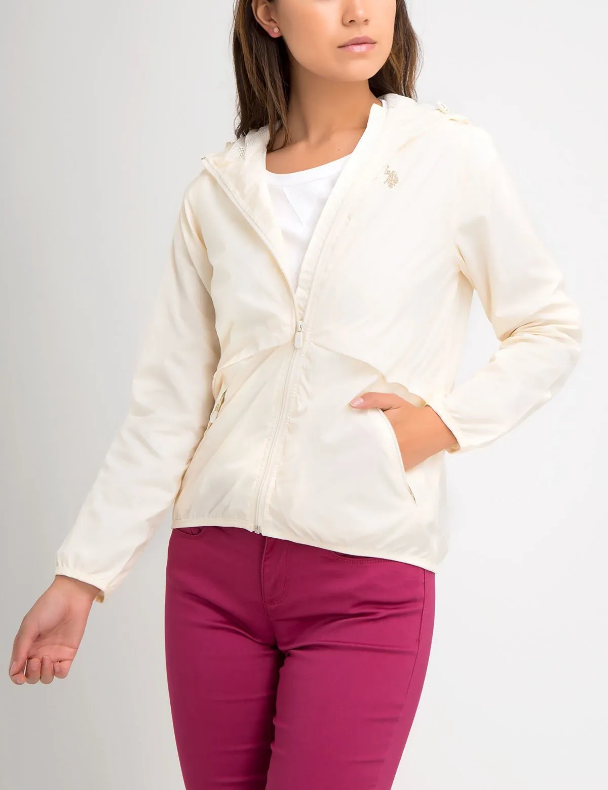 HOODED WINDBREAKER JACKET