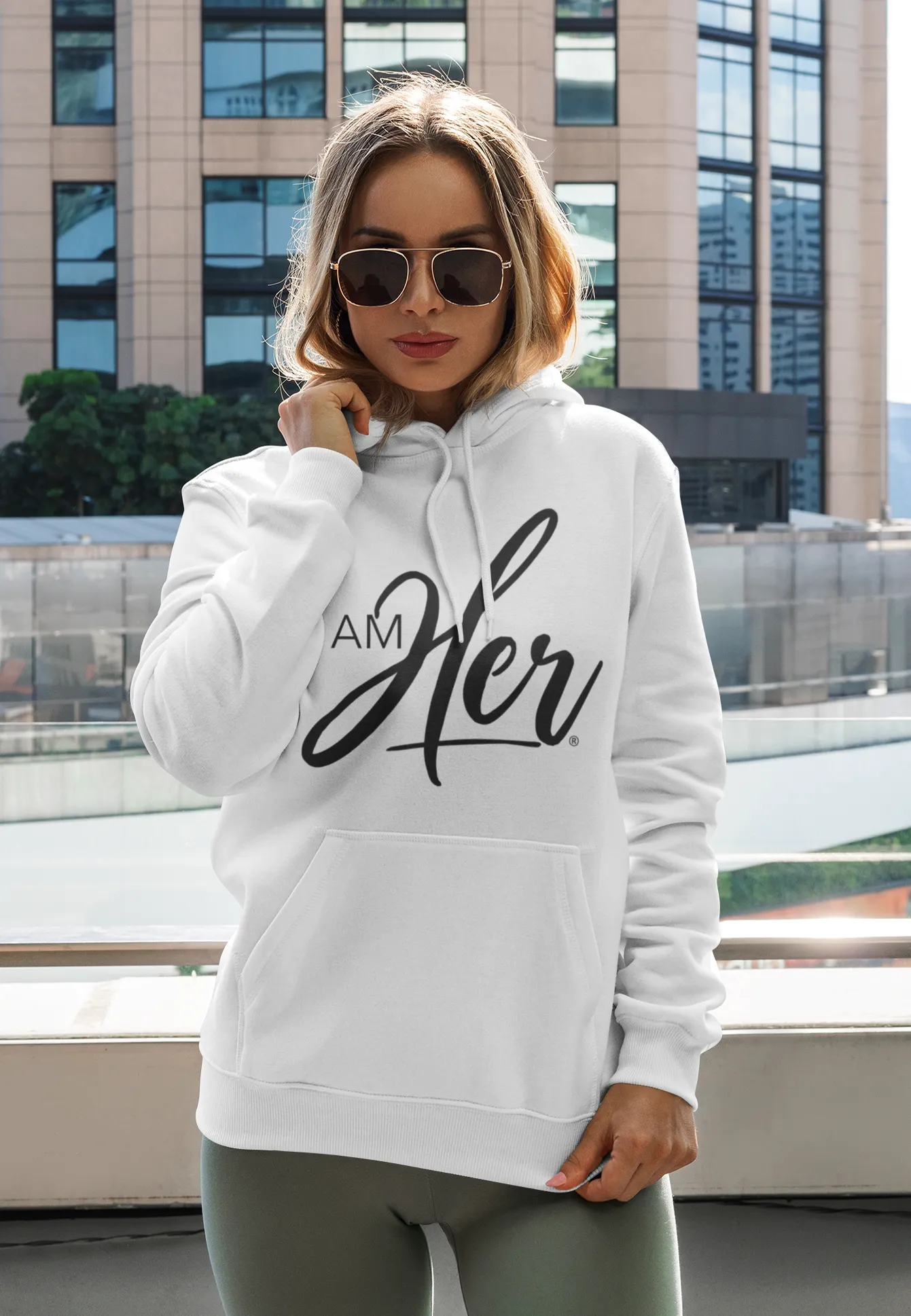 I AM HER Signature Women's Hooded Sweatshirt
