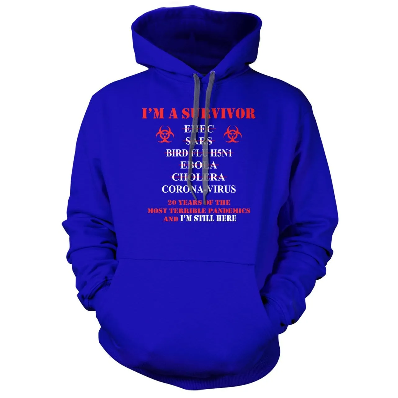 I'm a Survivor Virus List Hoodie