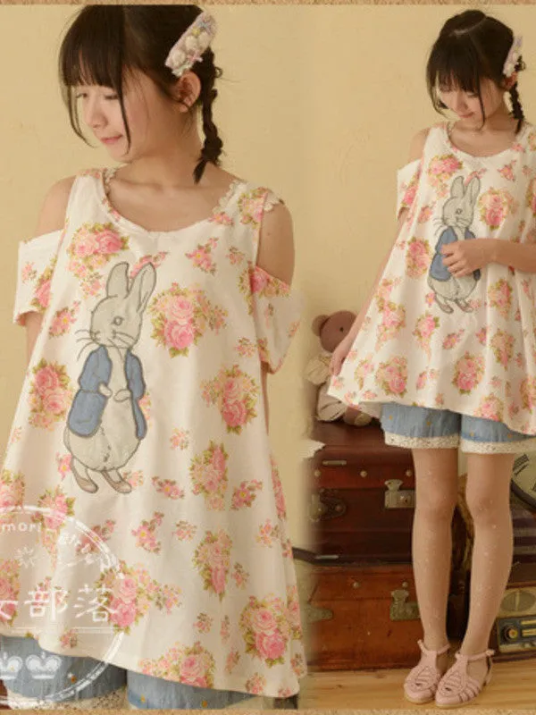lady bunny bare shoulder top