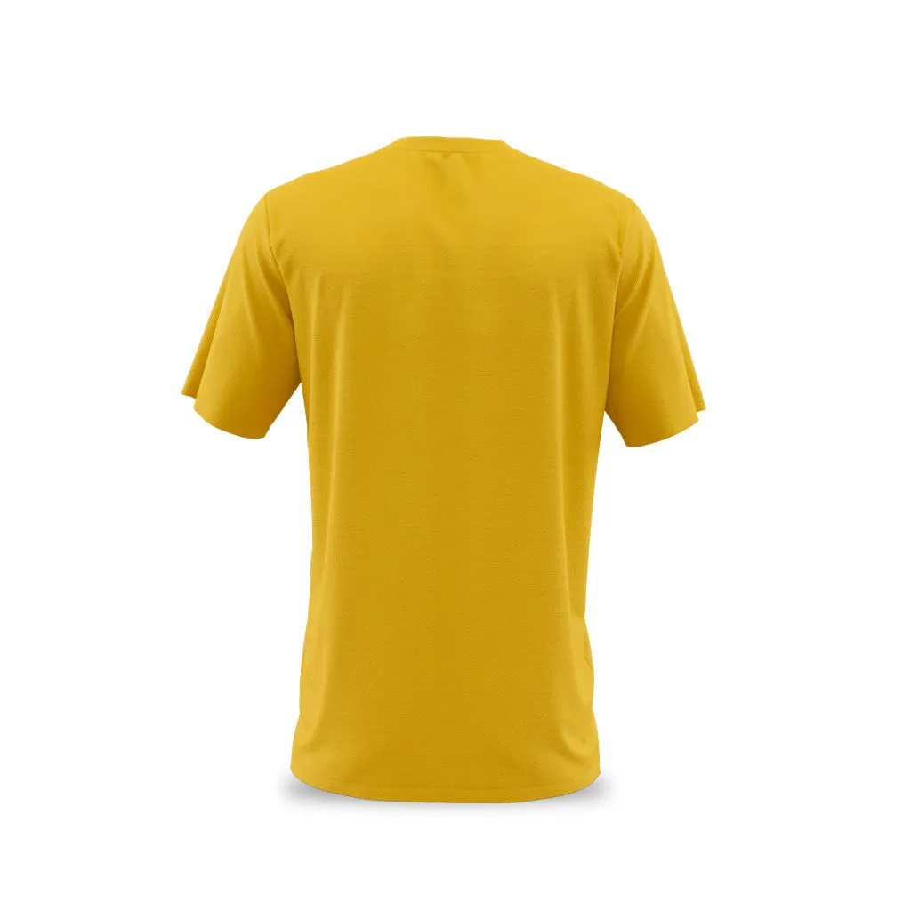 Men's Mustard Concord Recycled T Shirt