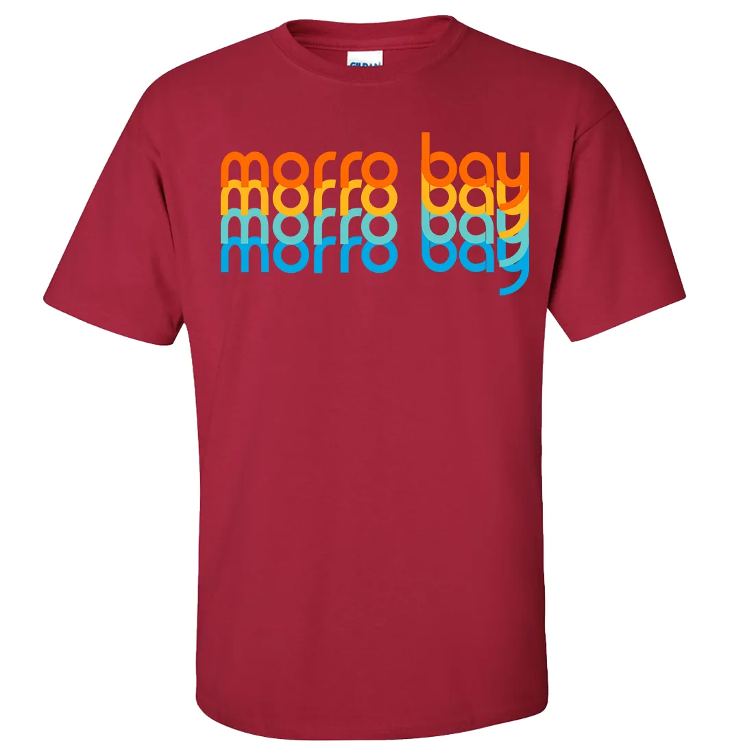 Morro Bay Stacked Asst Colors T-shirt/tee