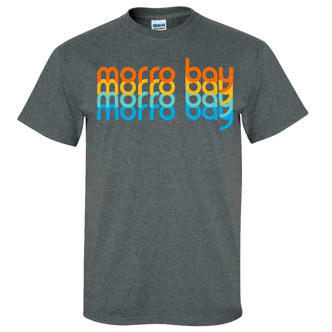 Morro Bay Stacked Asst Colors T-shirt/tee