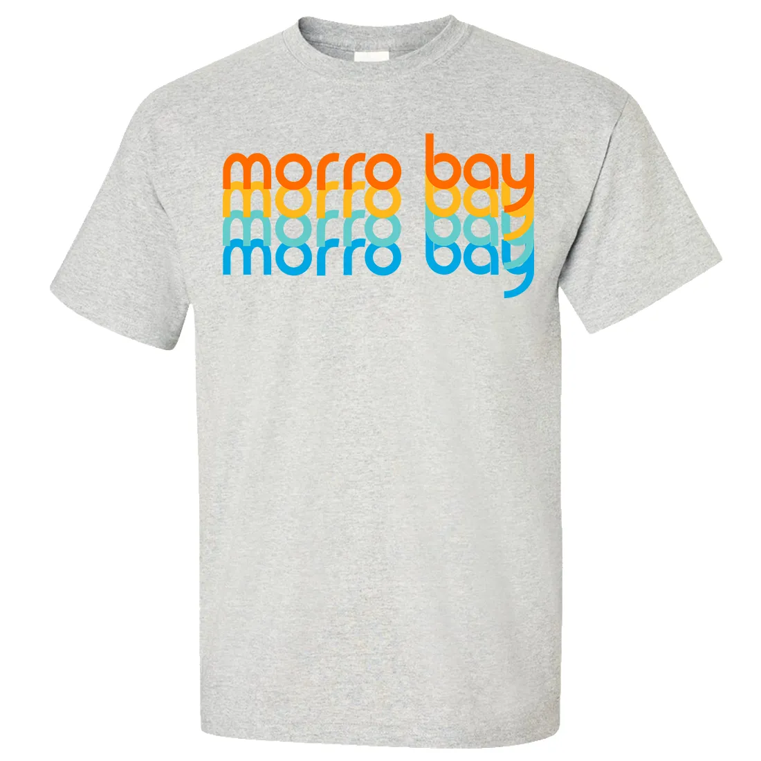 Morro Bay Stacked Asst Colors T-shirt/tee