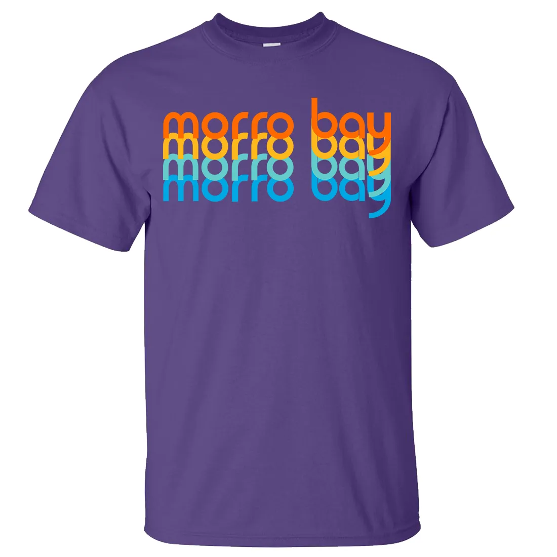 Morro Bay Stacked Asst Colors T-shirt/tee