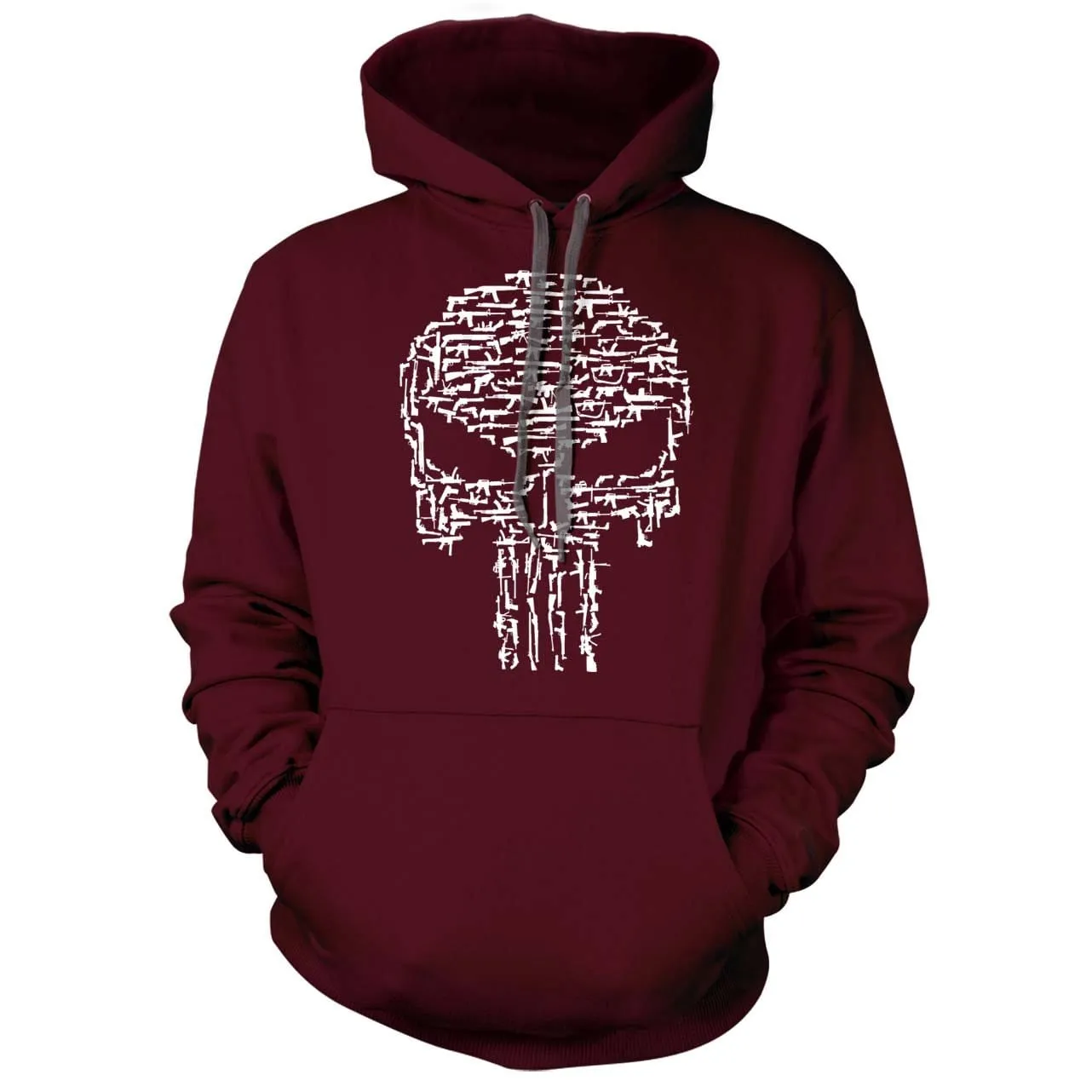 Punisher Skull Made of Guns Hoodie