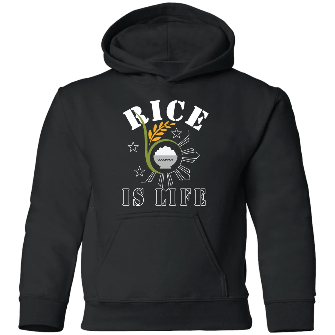 RIce is Life Seeds Unisex Youth Pullover Hoodie