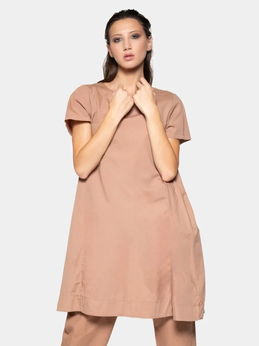 Round Neck Organic Cotton Day Dress