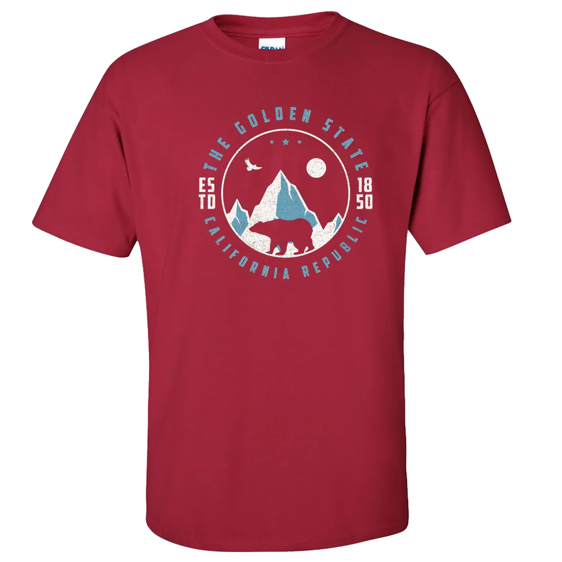 Snowy California Mountains Asst Colors T-shirt/tee