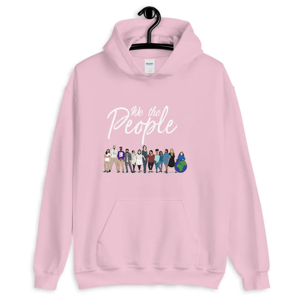 We the People - Bold - White - Hooded Sweatshirt